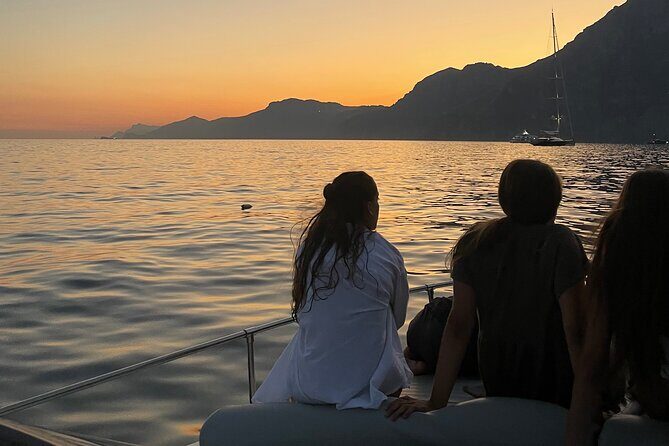 Private Boat Tour at Sunset on the Amalfi Coast - Key Points