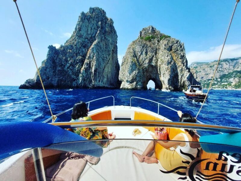 Private boat tour to Capri with aperitif - The Sum Up