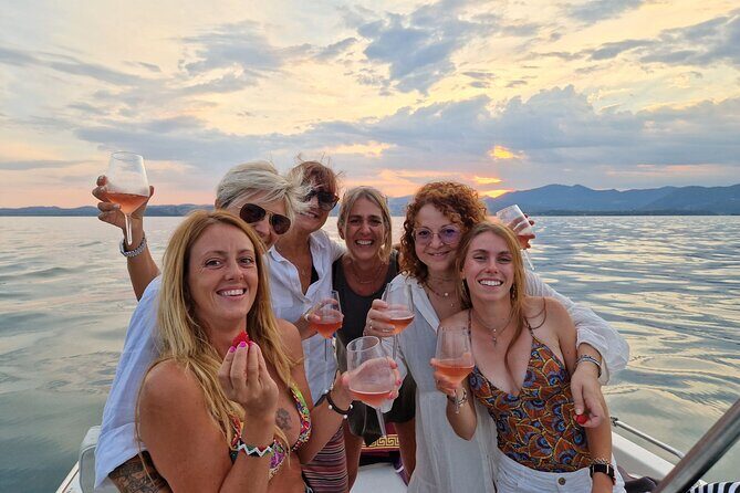 Private boat tour with wine and and food aperitif - Exploring the Lake Garda Private Boat Tour with Wine and Food Aperitif