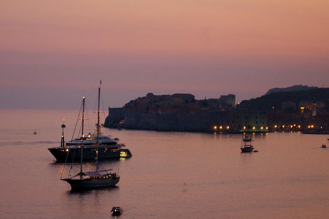 Private boat tours Dubrovnik : Sunset Panorama Cruise - Key Points