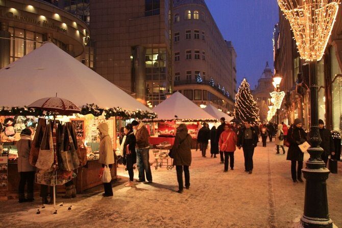 Private Budapest Christmas Market guided tour and Danube Evening cruise package - Key Points: