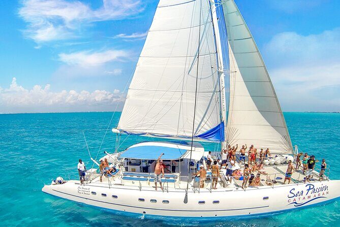 Private Catamaran from Cancun to Isla Mujeres | For up to 100 pp - Real Guests, Real Feedback