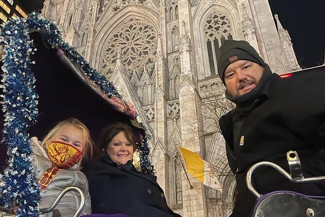 Private Christmas Lights Horse Carriage Tour In New York City - Booking and Cancellation