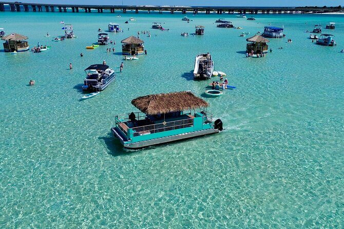 Private Crab Island 18 Passenger Tiki Pontoon Adventure - An In-Depth Look at the Experience