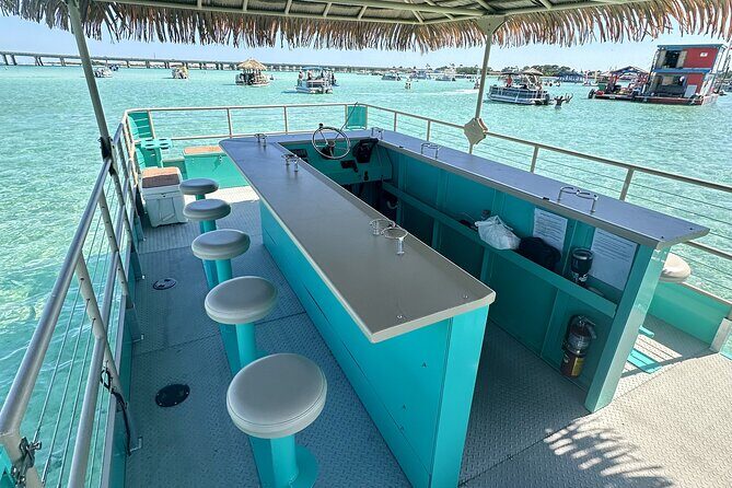 Private Crab Island 18 Passenger Tiki Pontoon Adventure - FAQ