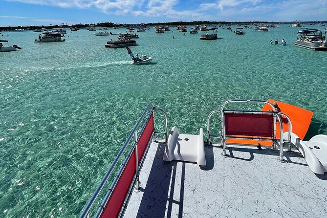 Private Crab Island Double Slides Pontoon Charter - FAQs