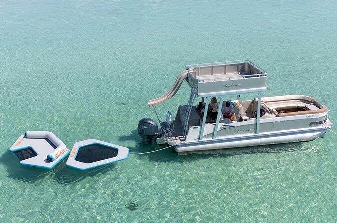 Private Crab Island Tour with Inflatables and Slide - FAQ