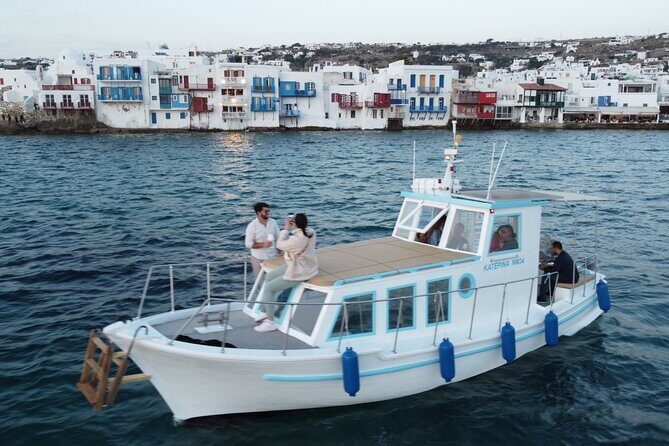 Private Cruise with Handmade Antique Boat around Mykonos-Full Day - Key Points