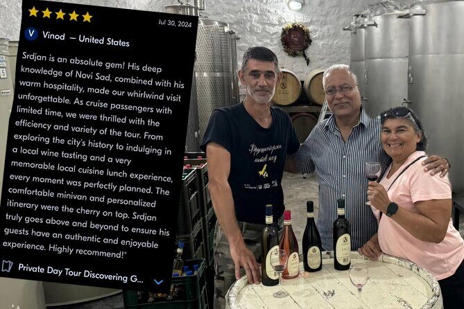 Private Day Tour Discovering Hidden Gems of Novi Sad in Luxury - FAQs