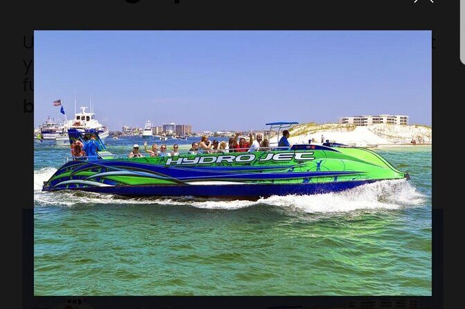 Private Dolphin Cruise in Destin holds 29 people - Key Points