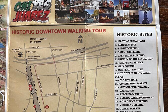 Private Downtown City Sightseeing Tour of Juarez Mexico - Exploring Juarez: A Private Downtown City Sightseeing Tour