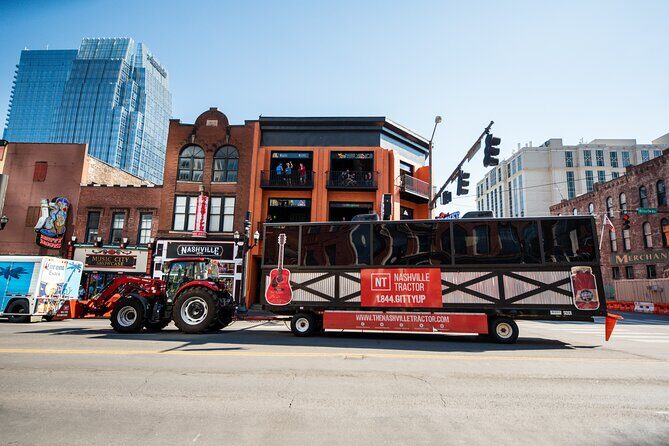Private Downtown Nashville Party Tractor Tour 21+ Only! - FAQs