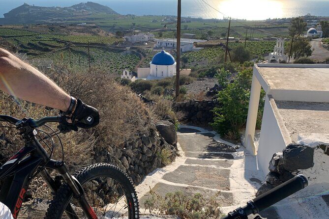 Private Electric Mountain Bike Experience and Tour in Santorini - Local Flavors and Restorative Tastings