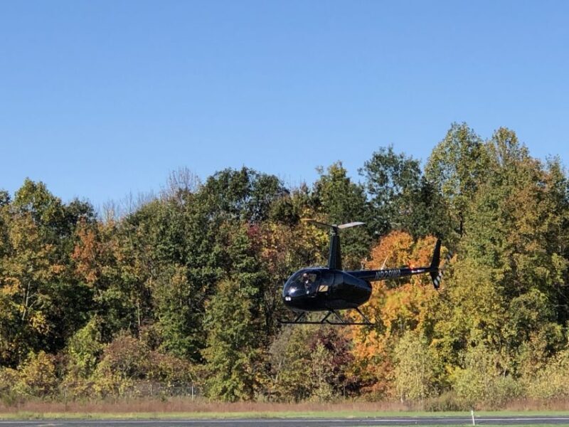 Private Fall Foliage Helicopter Tour of the Hudson Valley - The Experience from a Travelers Perspective