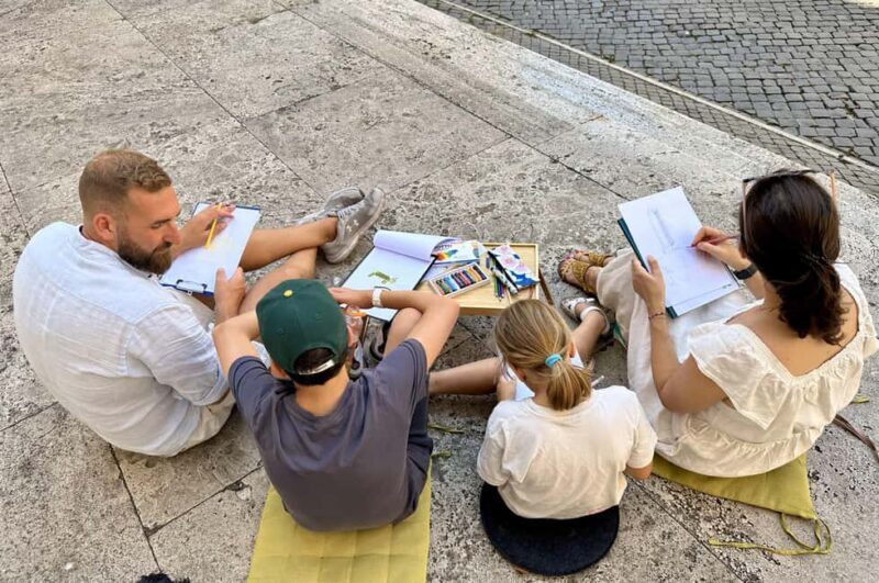 Private Family Scavenger Hunt & Art Lab Tour Rome Landmarks - A Deeper Look at the Tour Experience