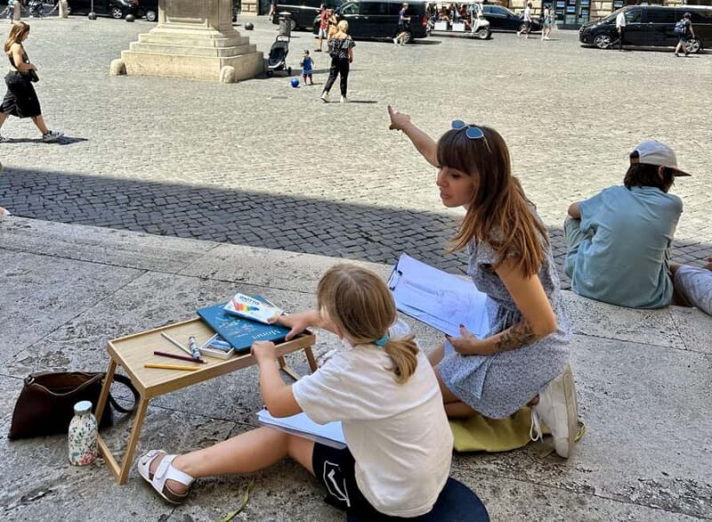 Private Family Scavenger Hunt & Art Lab Tour Rome Landmarks - From the Traveler Reviews