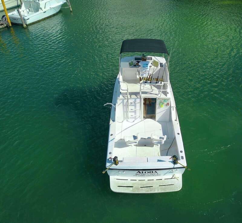 Private fishing charter 31 feet for maximun 6 people - Whats Included and Whats Not?