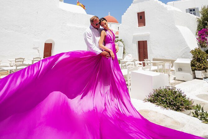 Private Flying Dress Photoshoot in Mikonos - The Sum Up