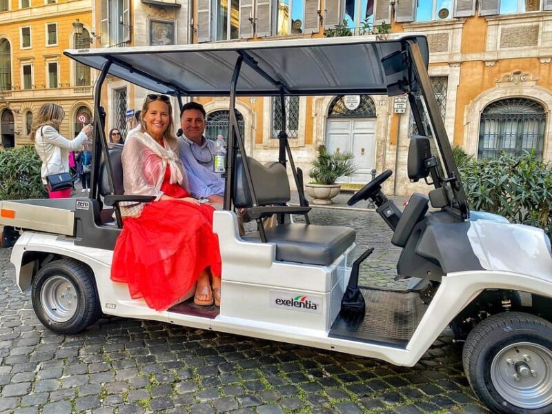 Private Golf Cart Tour with Roman and Gelato (more options) - The Sum Up
