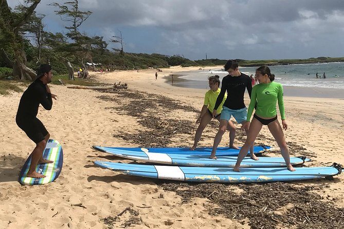 Private Group Surf Lesson - Discover the Charm of a Private Group Surf Lesson on Oahus North Shore