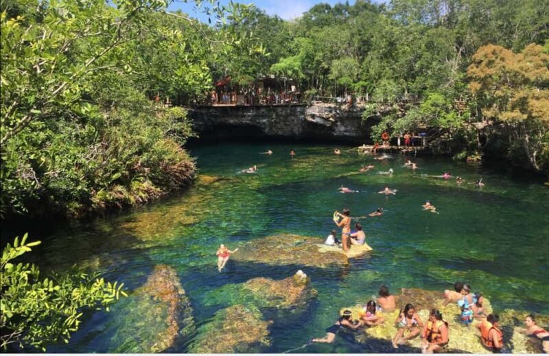 Private Guided Cave & Open Cenote Swim with Lunch - Key Points