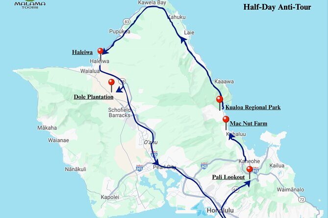 Private Half Day Oahu North Shore Anti-Tour - Final Thoughts