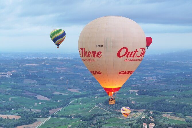 Private Hot Air Balloon to Pienza, Montalcino and Val D'orcia - The Launch & Flight