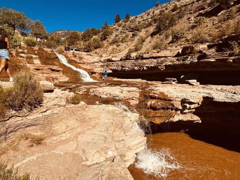 Private Jeep Ride to Toquerville Falls, St. George Area - The Real Value of the Experience