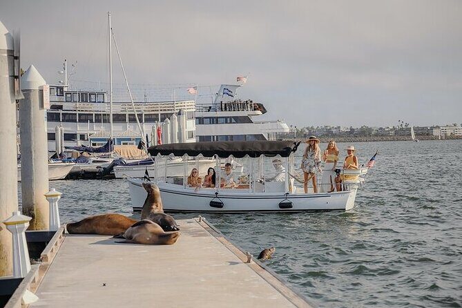 Private Luxury E-Boat Cruise with Wine, Charcuterie & Sea Lions Spotting - FAQ