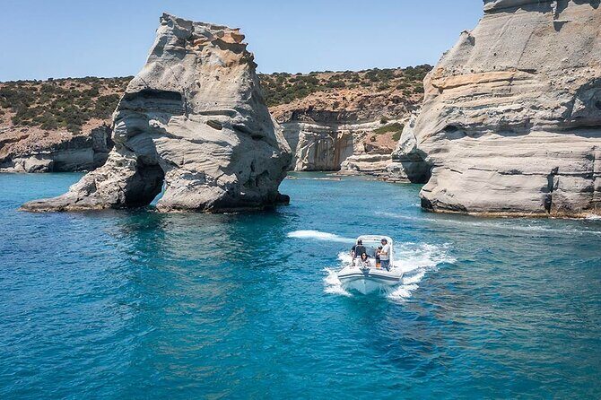 Private Milos Tour "Pirates Hideout"- Luxury Boat Rental - What to Expect from the Itinerary