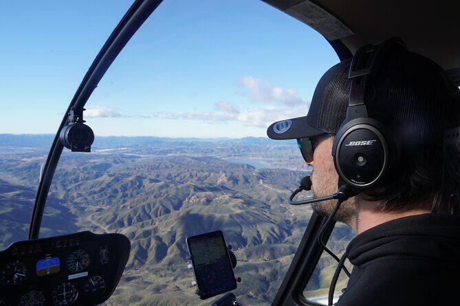 Private Mountain Helicopter Flight above Santa Barbara - Key Points