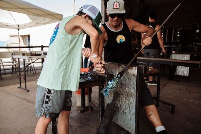 Private One Piece Glassblowing Lesson for 1 or 2 People - Key Points