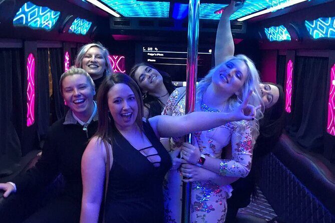 Private Party Bus Tour of the Las Vegas Strip Champagne Toast - A Closer Look at the Private Party Bus Experience
