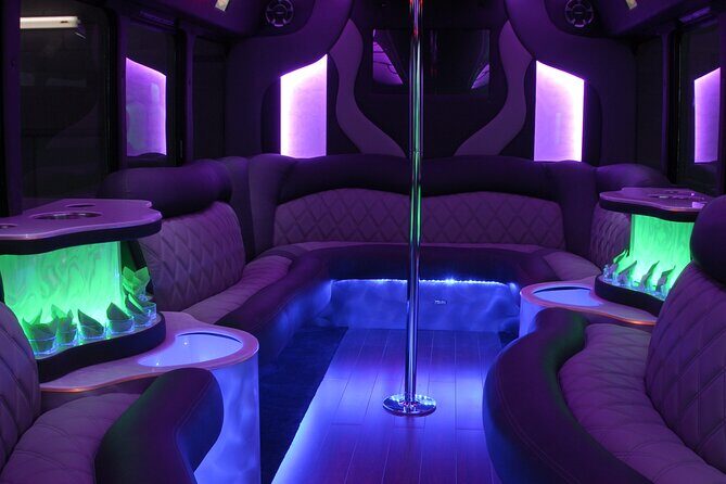 Private Party Bus Up to 30 People Vegas Nightclub Tour - Key Points