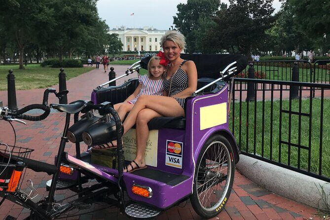 Private Pedicab Tour of Washington DC (1 to 3 Guests) - FAQ