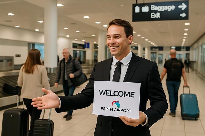Private Perth Airport & City Hotel Chauffeur Transfer - Key Points