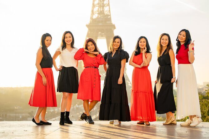 Private Photoshoot in Paris Monuments - Key Points