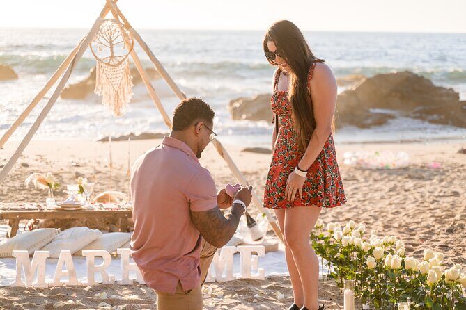 Private Picnic Marriage Proposal by the Sea - Key Points