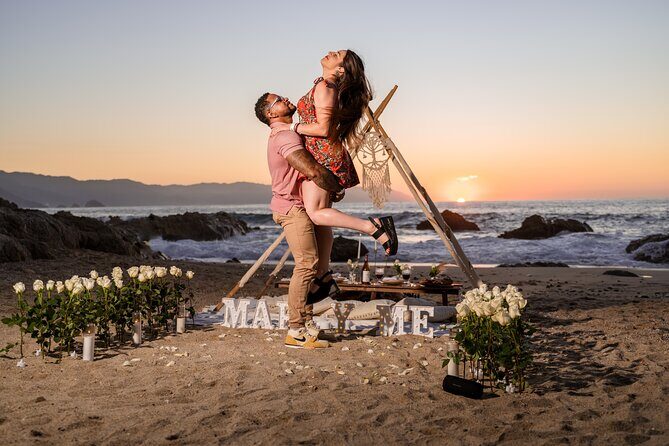 Private Picnic Marriage Proposal by the Sea - The Picnic