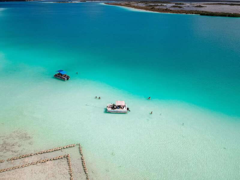 Private pontoon tour in the seven colors Bacalar lagoon - Exploring the Bacalar Lagoon: What You Can Expect