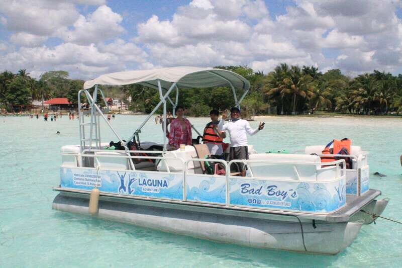 Private pontoon tour in the seven colors Bacalar lagoon - Practical Details