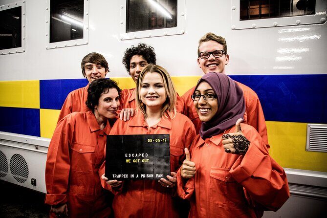 Private Prison Van Escape Game - London Immersive Experience - FAQ