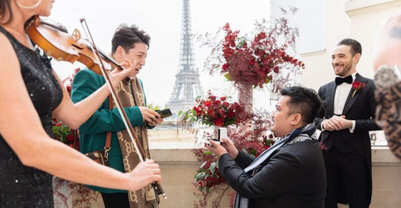 Private Rooftop/ lgbtqia+ Proposal in Paris & Photographer - Setting the Scene: What You Can Expect