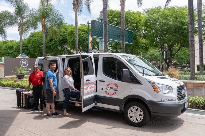 Private Round-trip Airport Transfer: LAX International Airport to Anaheim Hotels - Key Points