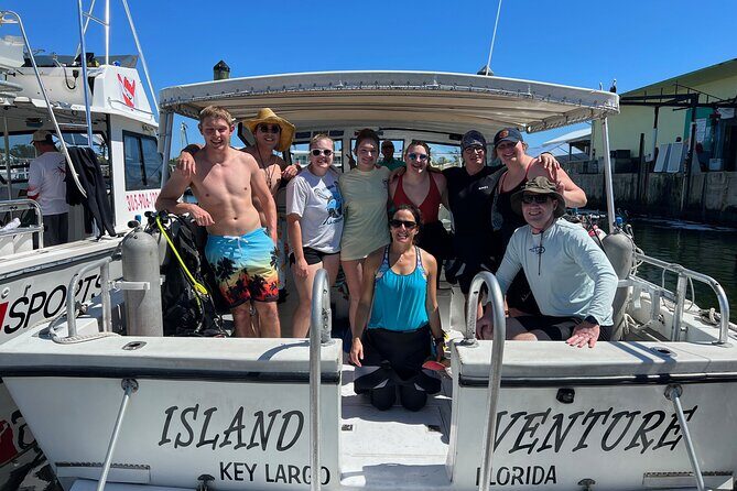 Private SCUBA Dive the reefs of Key Largo for up to 8 certified divers - Key Points