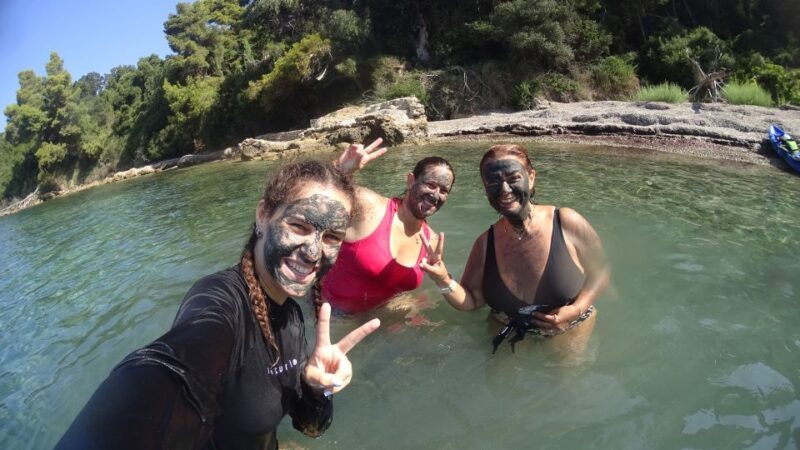 Private Sea Kayak over sunk city of ancient Feia - The Authentic Greek Picnic and Relaxation