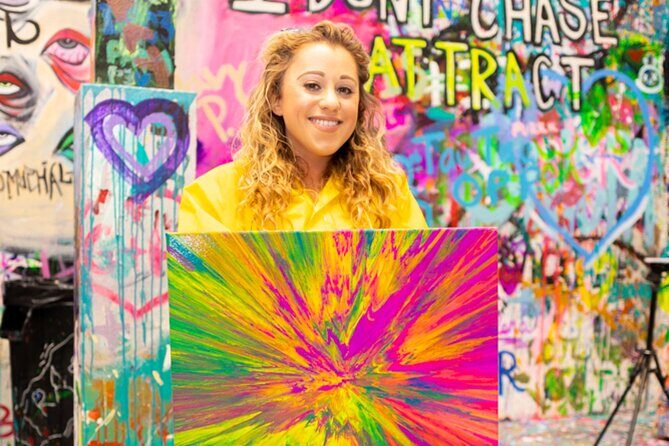 Private Shooting and Spinning DIY Painting Class in Chicago - The Cost and What You Get