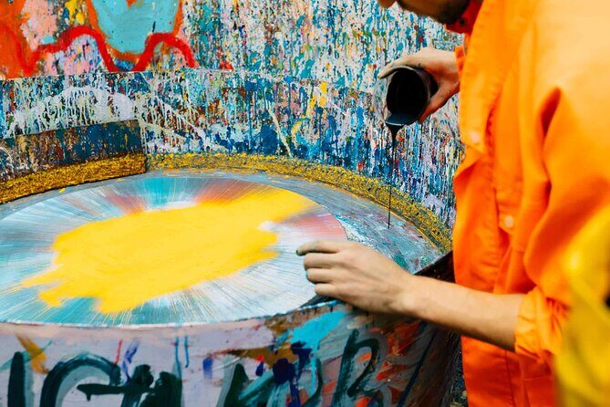 Private Shooting and Spinning DIY Painting Class in New York - What To Expect From the Shooting and Spinning DIY Painting Class