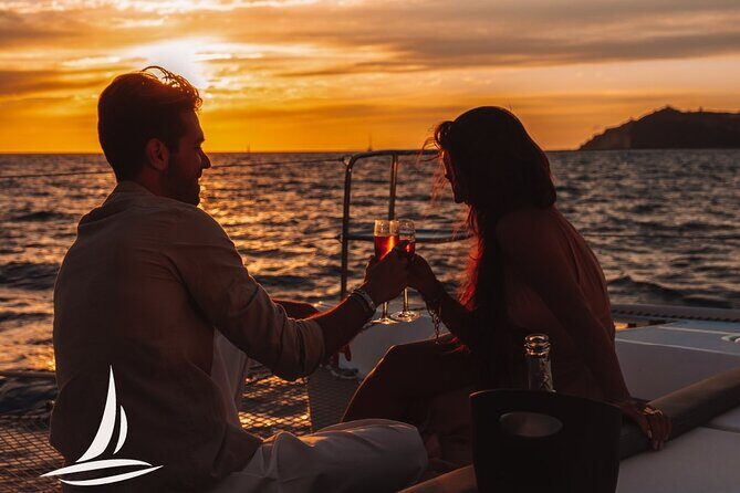 Private Sunset Cruise with Full Greek Dinner - Visiting the Volcano and Hot Springs