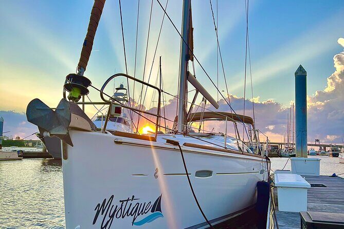 Private Sunset Sail BYOB Dolphin/History Tours on 43ft Mystique - Who Will Love This Tour?